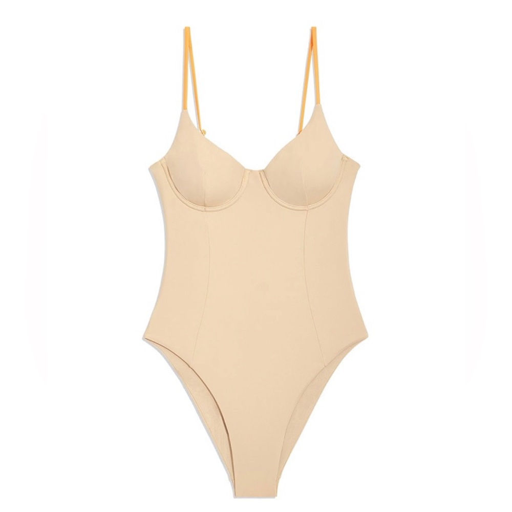 ONIA Isabella One Piece in Nude. Size L